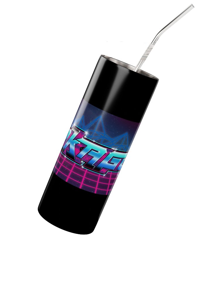 Stainless Steel Tumbler with Straw product image (2)