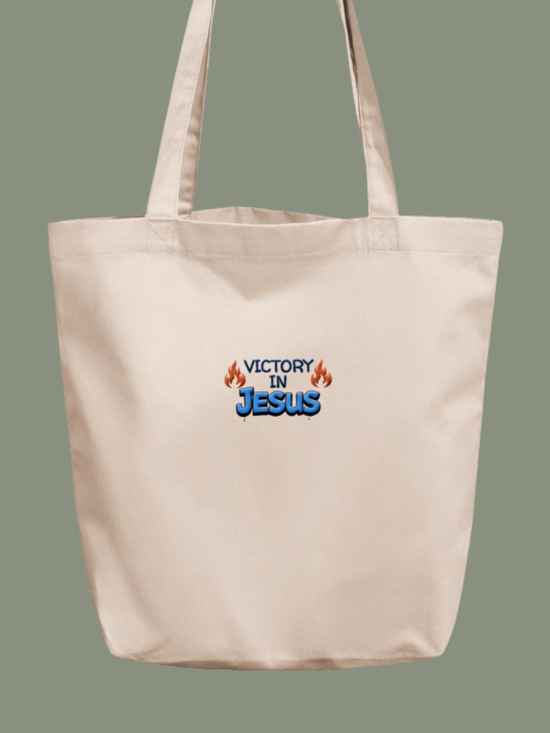 Victory in Jesus Eco-Friendly Tote Bag product image (1)