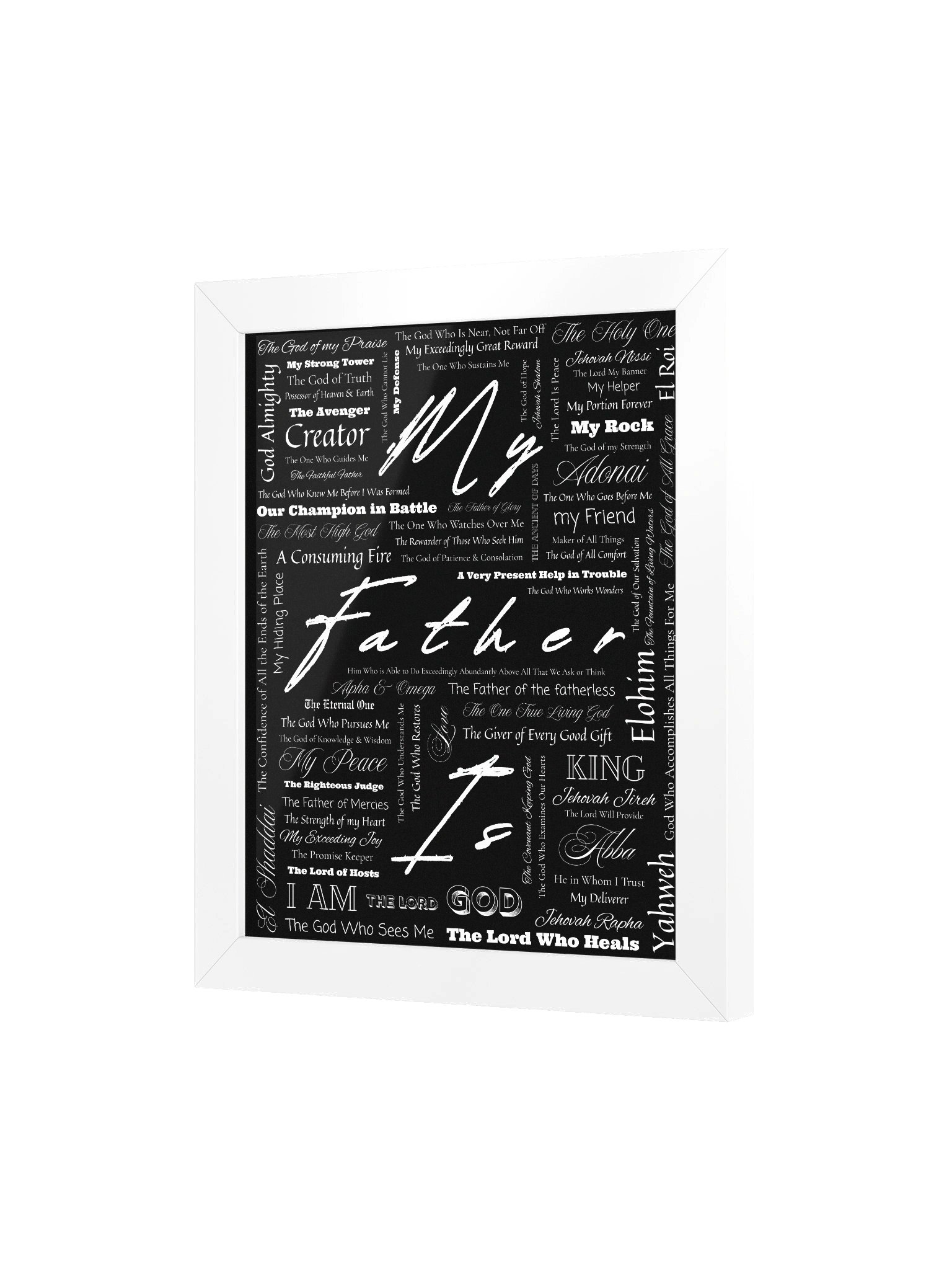 My Father Is Framed Wall Art Piece product image (3)