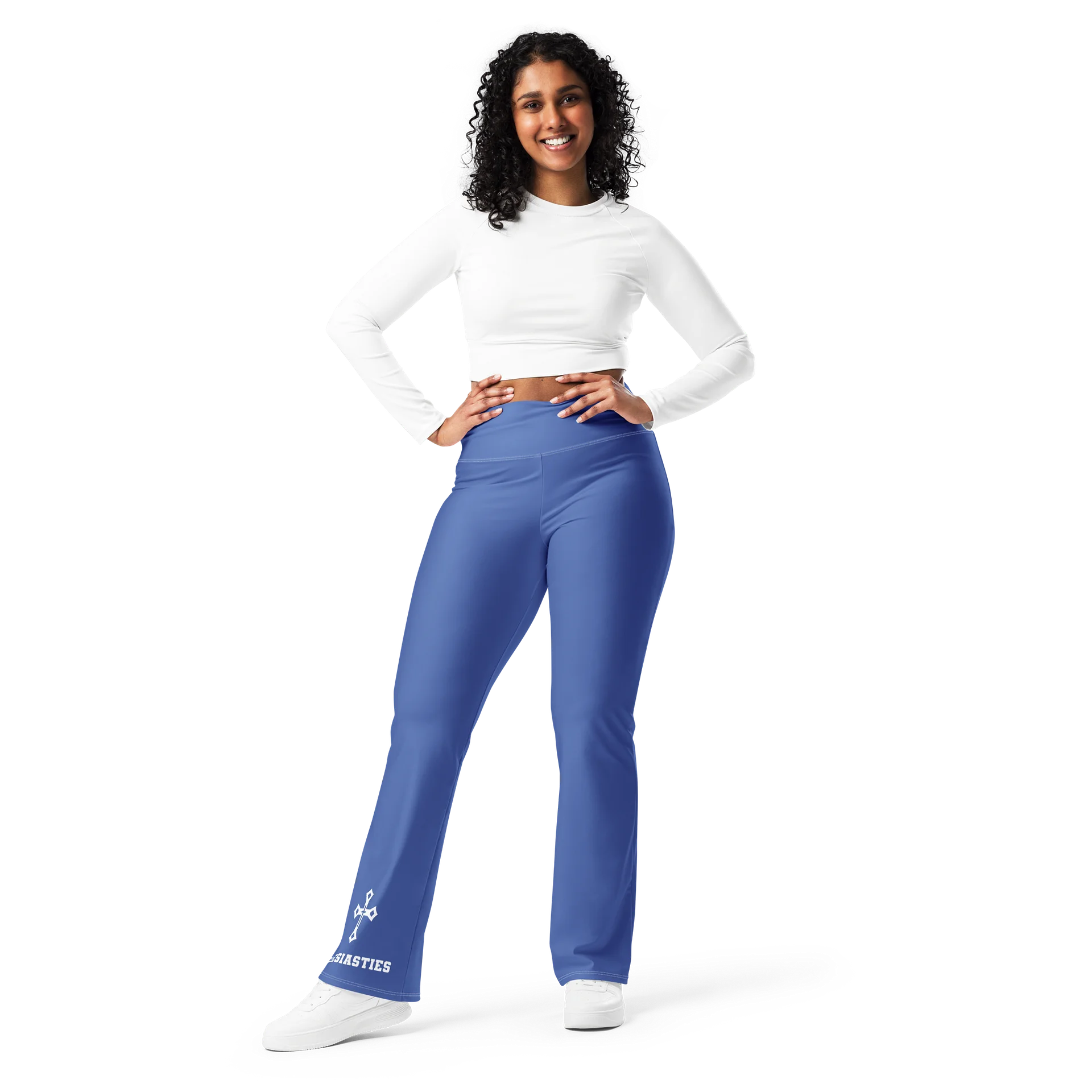 LIFE GOES ON Flare Set Leggings (blue) product image (10)