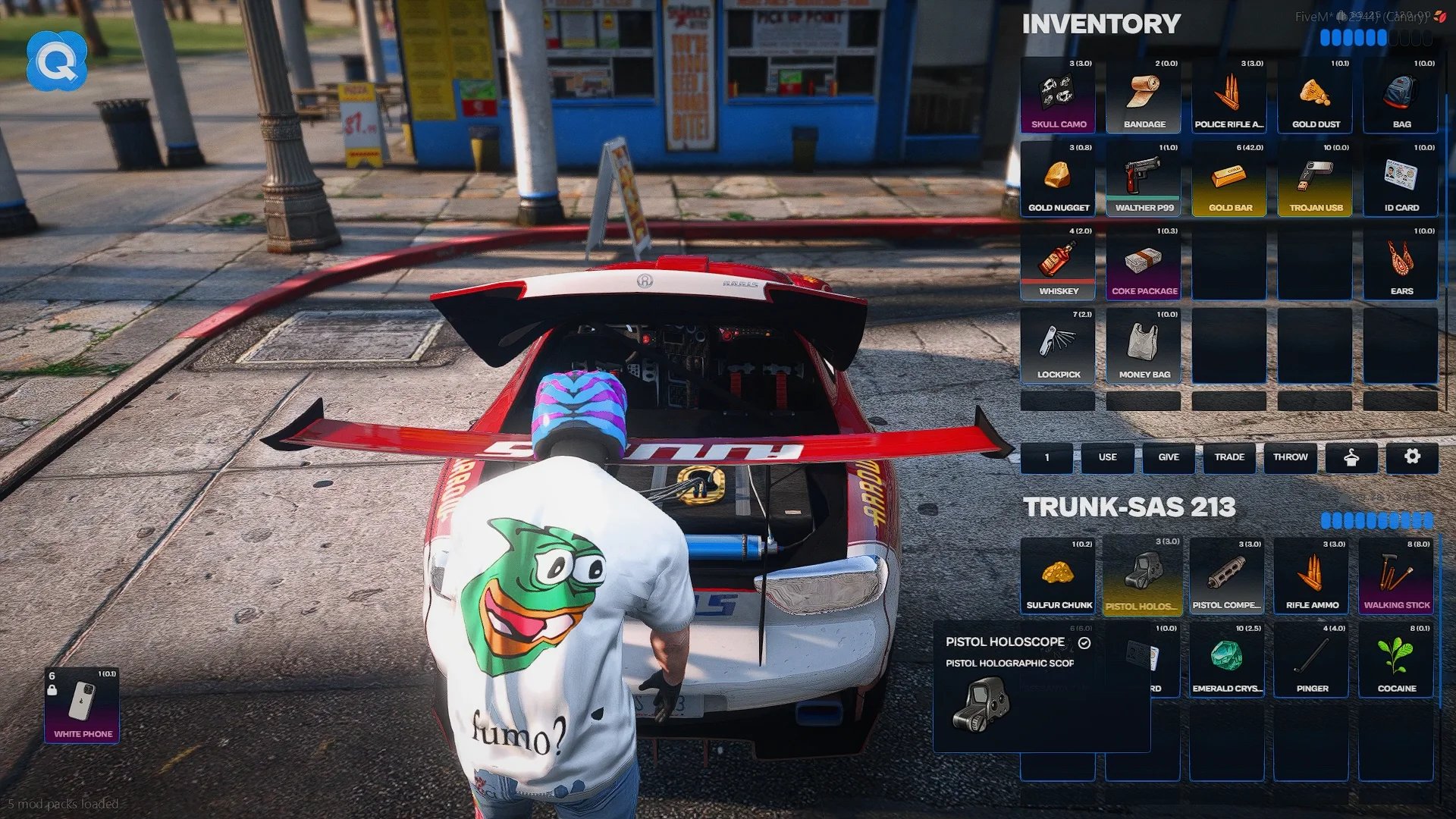 Inventory for FiveM | Rarity System, Safe Trade, MK2 Support & More [ QB / ESX / QBOX ] product image (4)