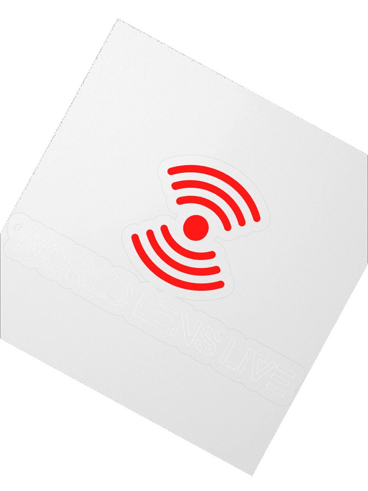 World Lens Live Official Logo Sticker product image (2)