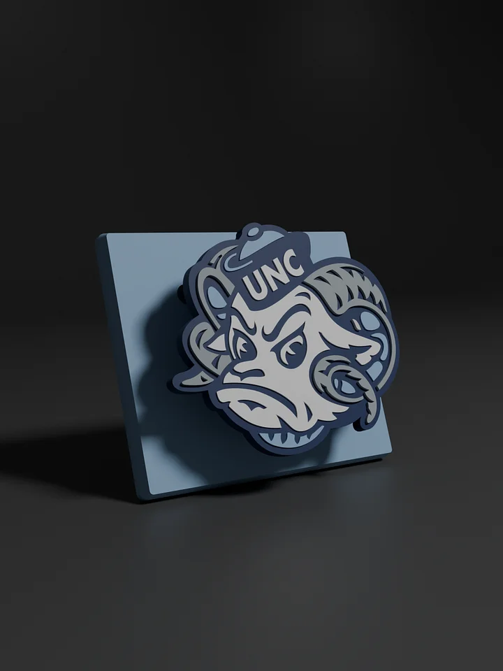 University of North Carolina Tar Heels 3D Printed Floating Logo Sign (Digital File Only) product image (1)