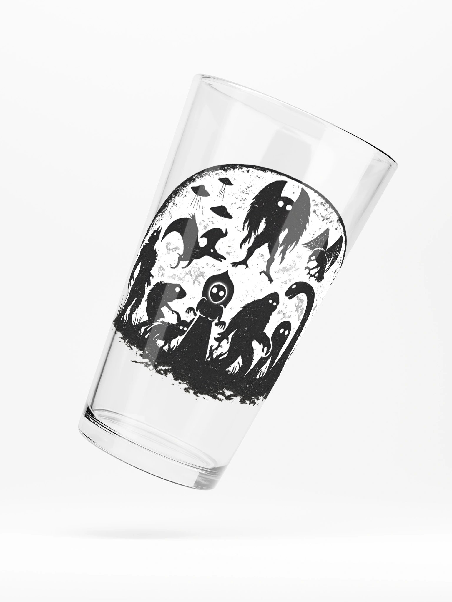 CRYPTID MOON SHAKER PINT GLASS 16oz product image (1)