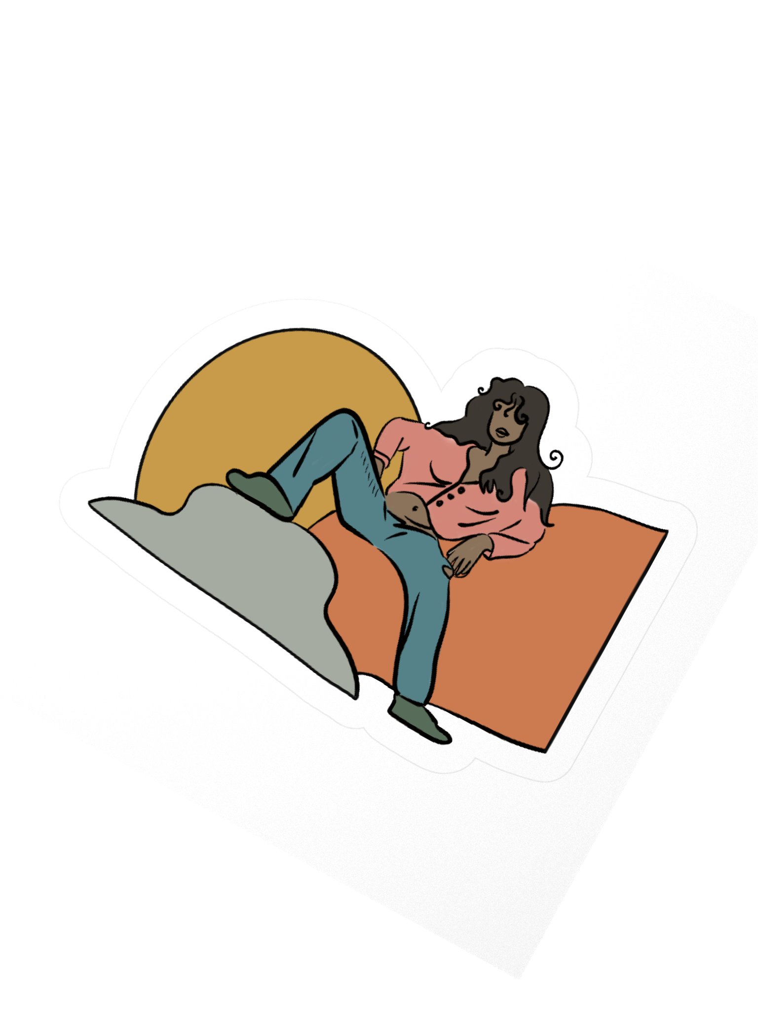 Strong Woman sticker product image (2)