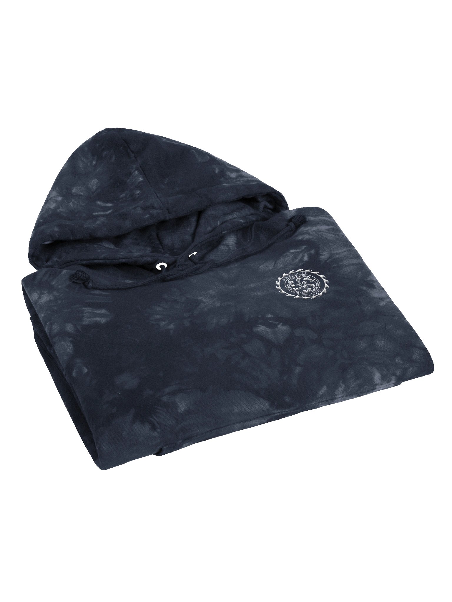 Embroidered Tie-Dyed Champion Hoodie – Classic Logo (Left Chest) product image (9)