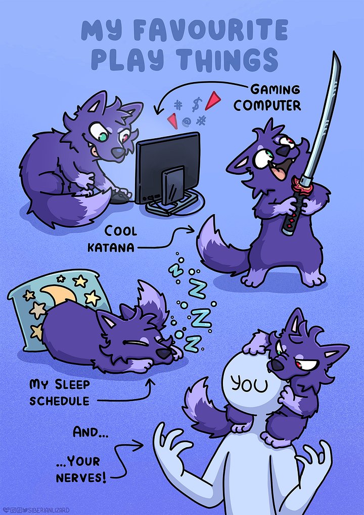 Pet or Character Comic | Commission product image (2)