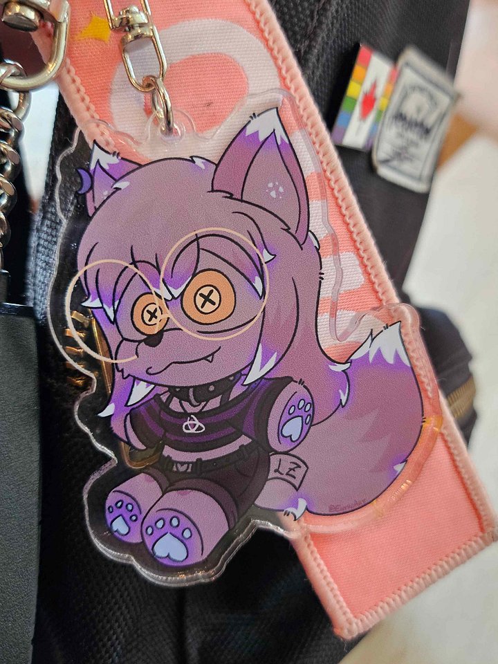 Lunazera Acrylic Keychain product image (2)