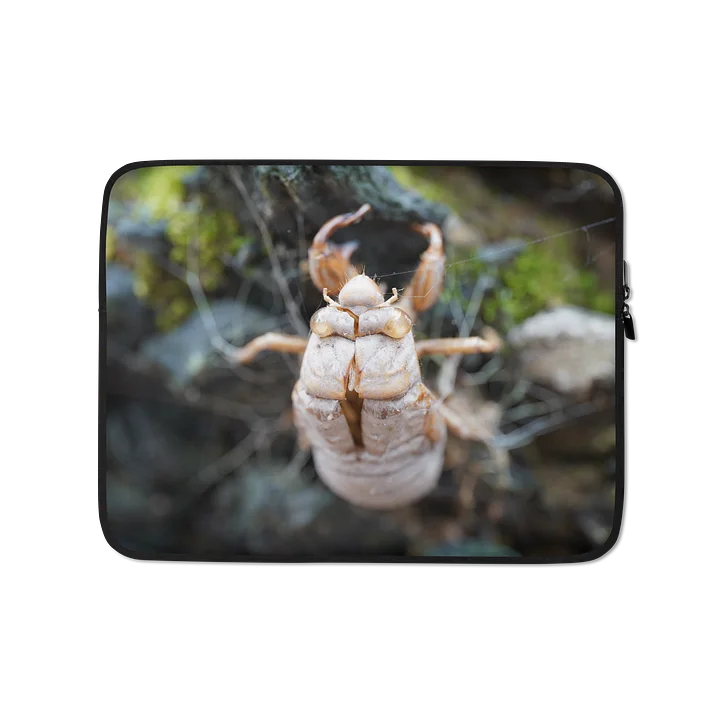 Cicada Exoskeleton Laptop Sleeve product image (1)