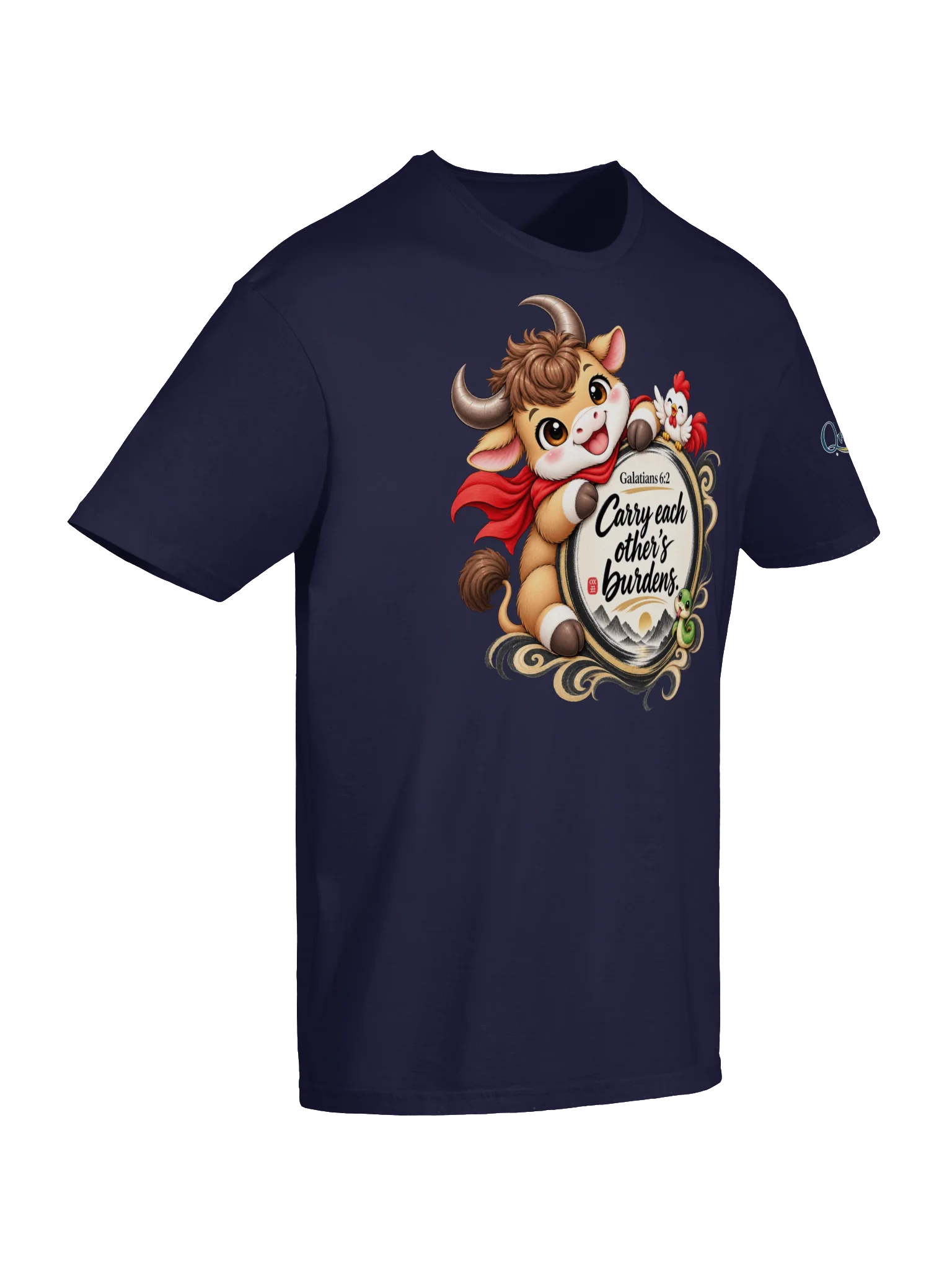 🐂Year of the Ox | Chinese Zodiac Trio Unisex T-Shirt product image (26)