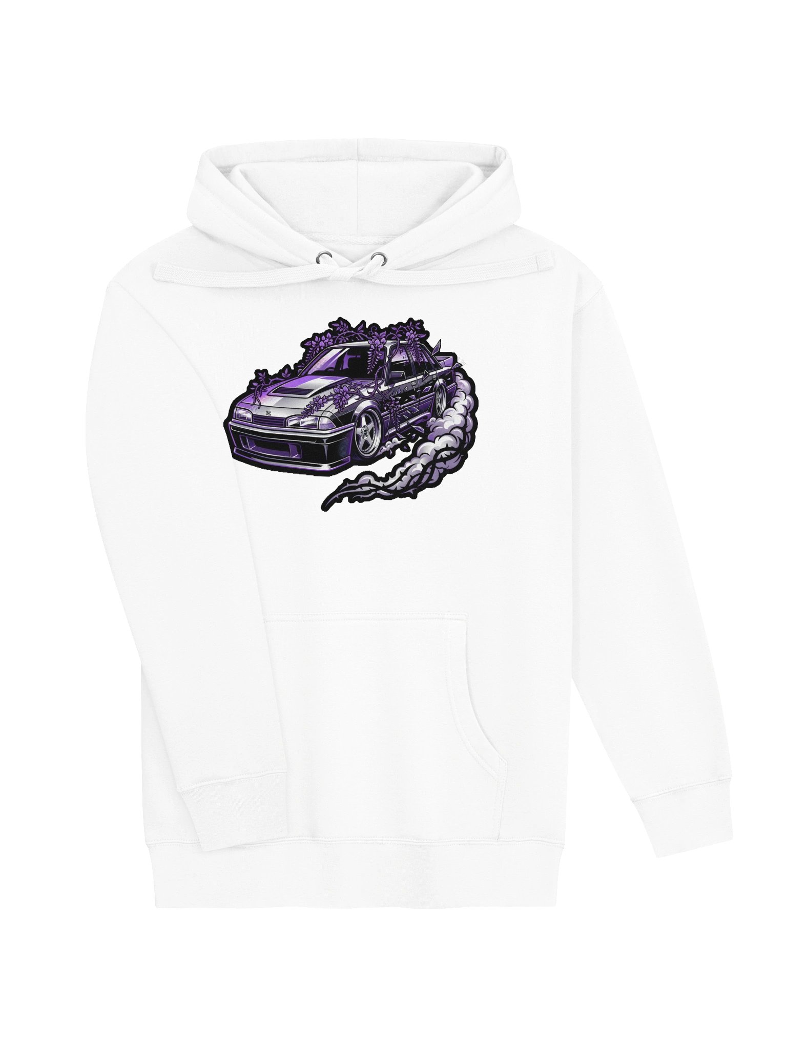 Purple Drift Sports Sedan Hoodie product image (3)