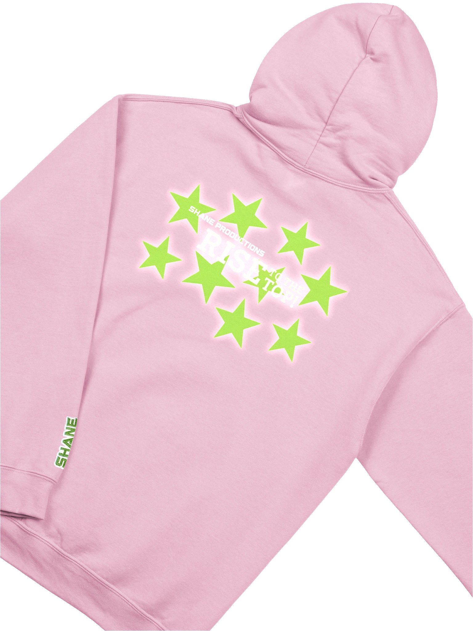RISE TO THE TOP 'Pink & Green' Hoodie product image (4)