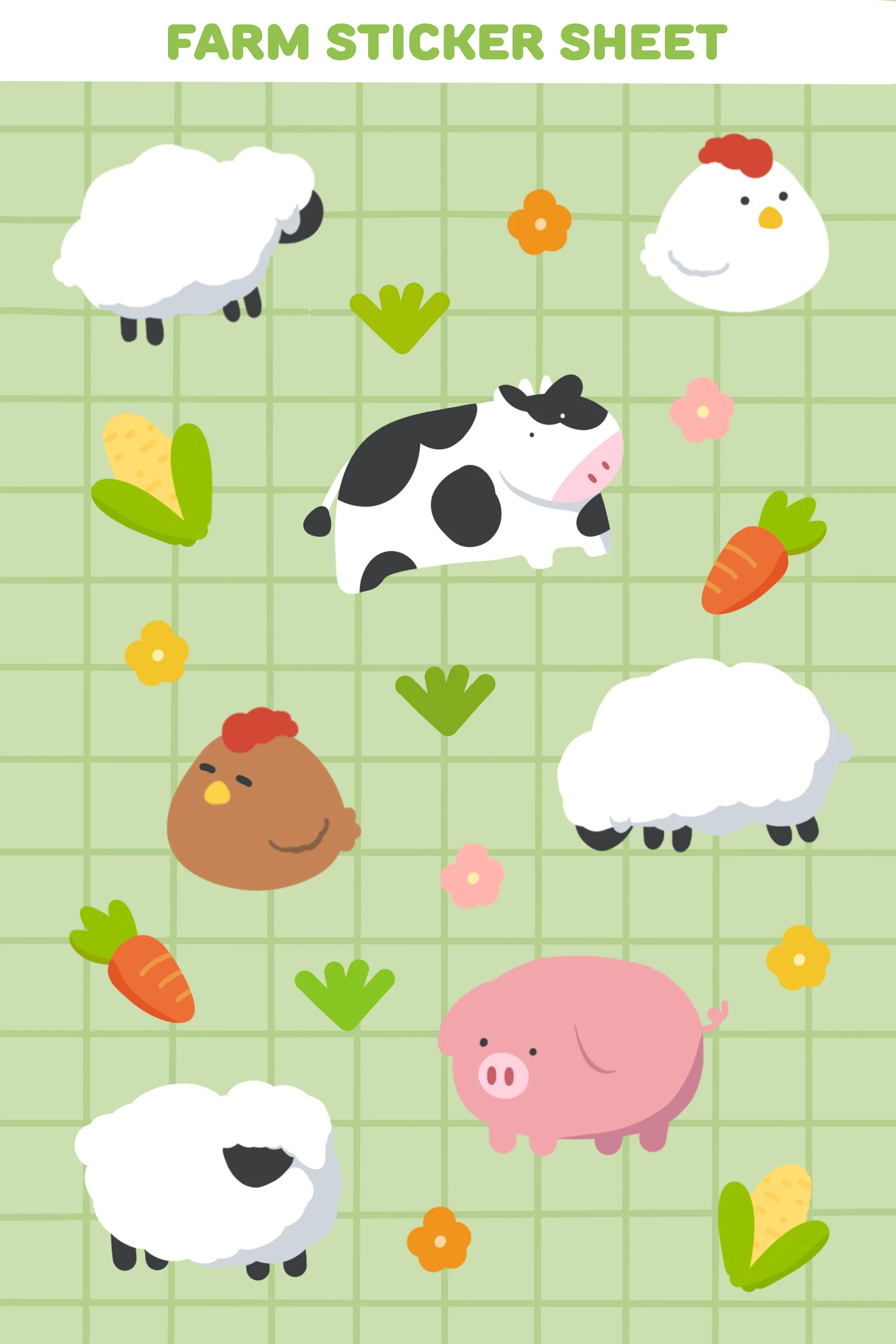 Farm Sticker Sheet product image (1)