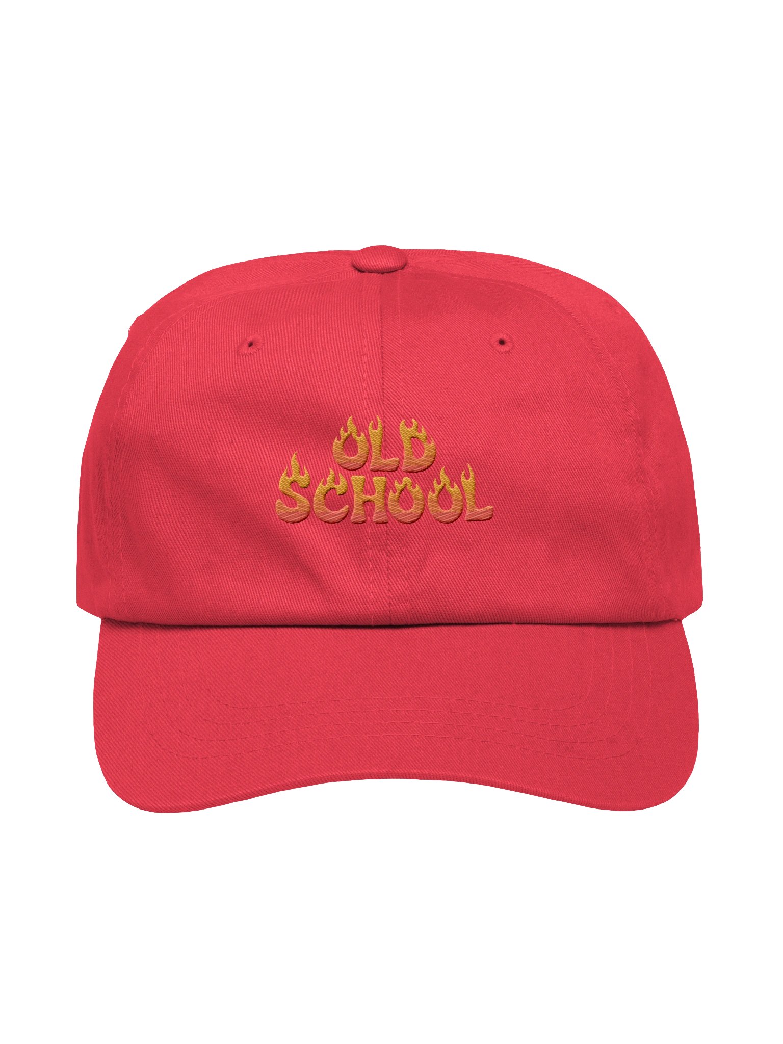 Flaming Old School Classic Dad Hat product image (1)
