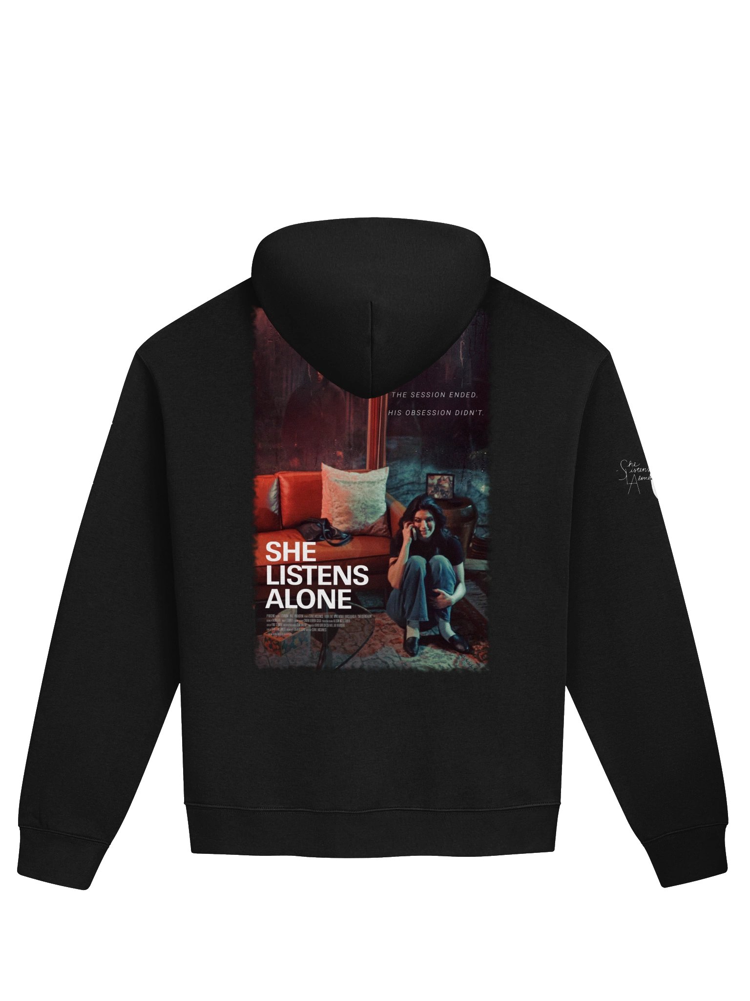 She Listens Alone - Official Movie Poster Unisex Premium Relaxed Hoodie product image (2)