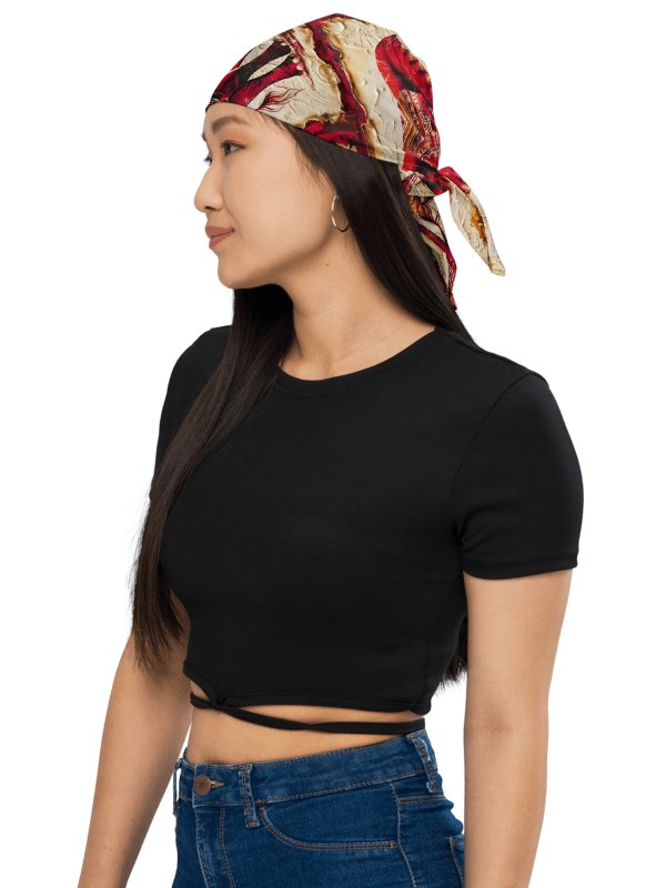 Crimson Red Elephant Bandana product image (2)