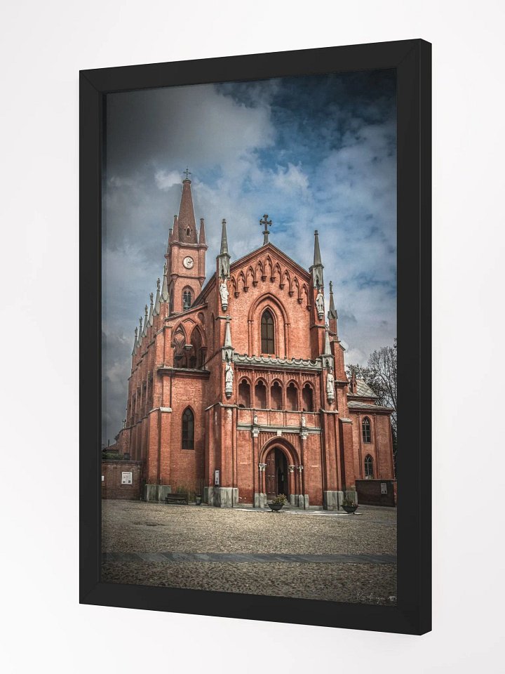 Print Fine Art Photography – Church of Pollenzo, Italy product image (3)