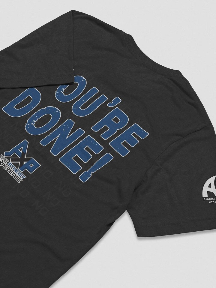 The Atheist Experience Short Sleeve Unisex T-Shirt (Limited Edition - April 2022) product image (2)