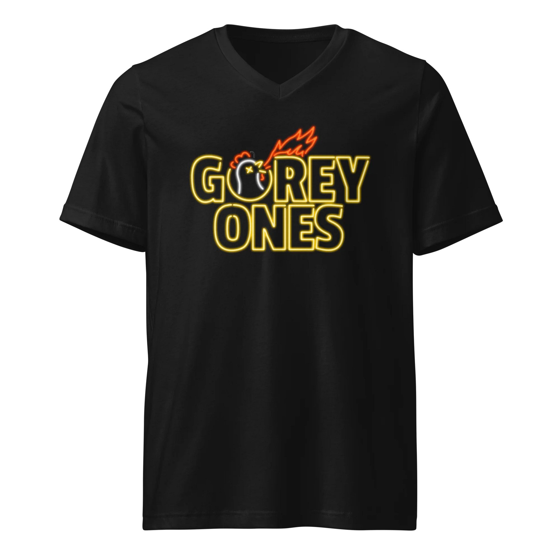 Gorey Ones - Bella+Canvas Short Sleeve V-Neck Jersey T-Shirt product image (1)