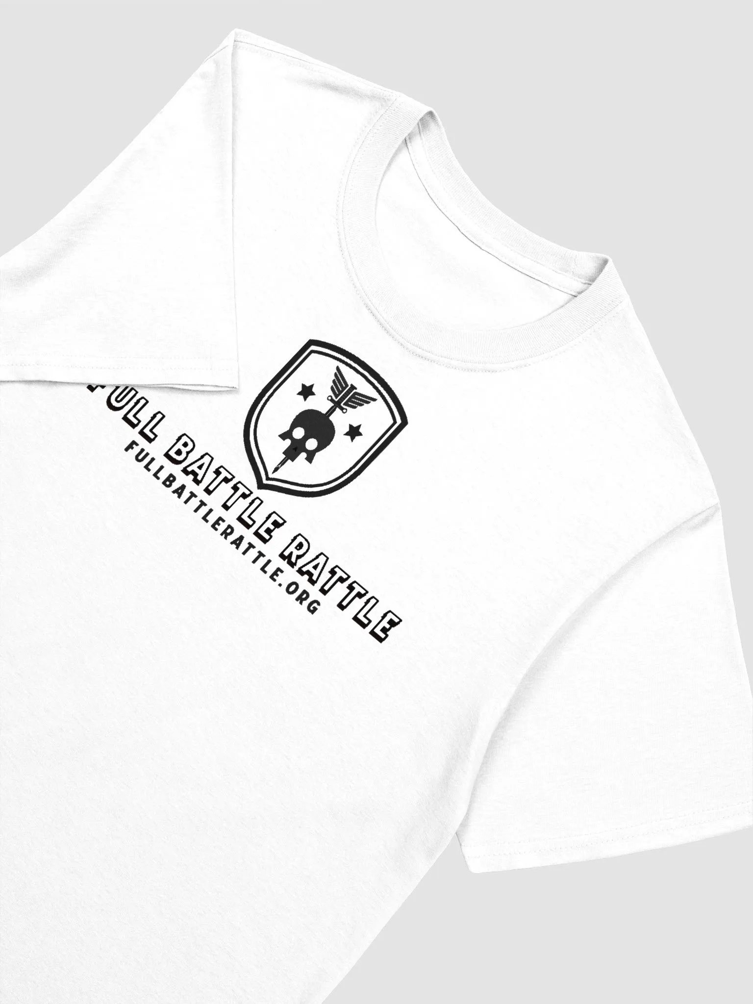 FULBATTLERATTLE TEE (WHITE) product image (3)