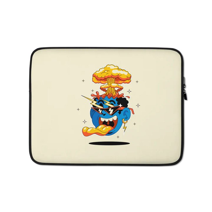 Explosive Expression Laptop Sleeve: Bold Protection with a Dynamic Design product image (1)