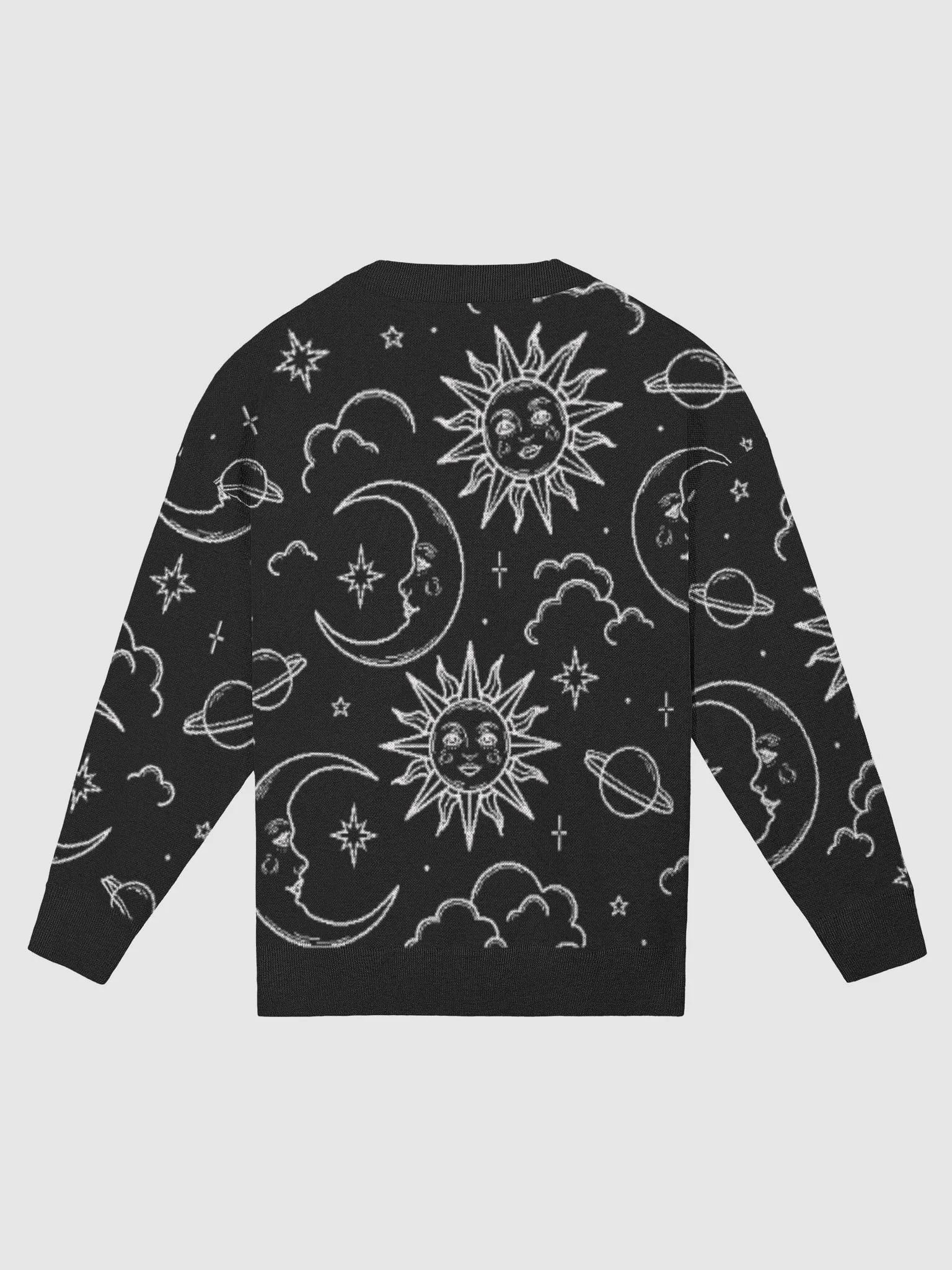 Kawaiikitten Shawty for Zack Sun n Moon in Space Nom Sweater product image (2)