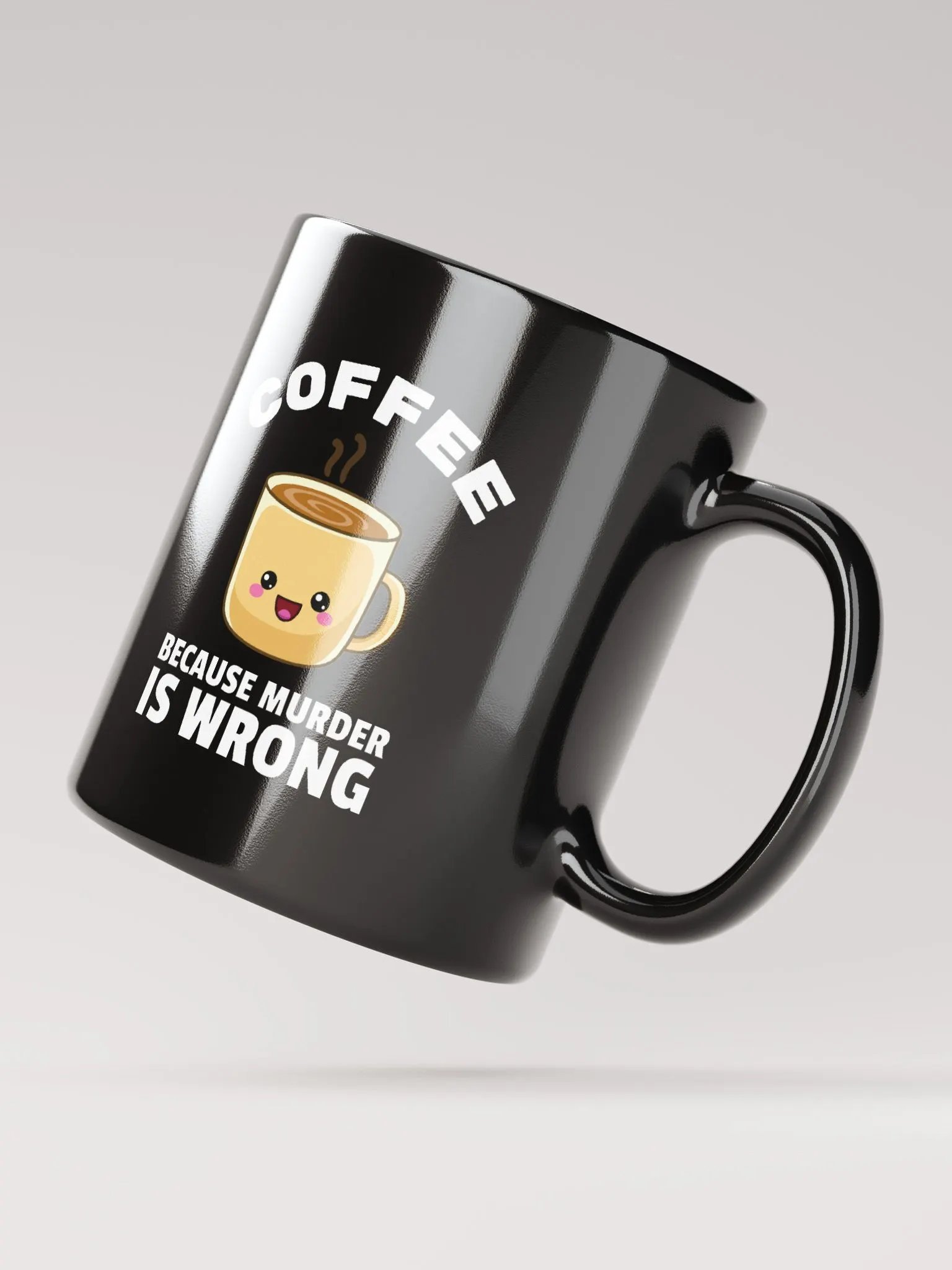 Because Murder is WRONG Mug product image (3)
