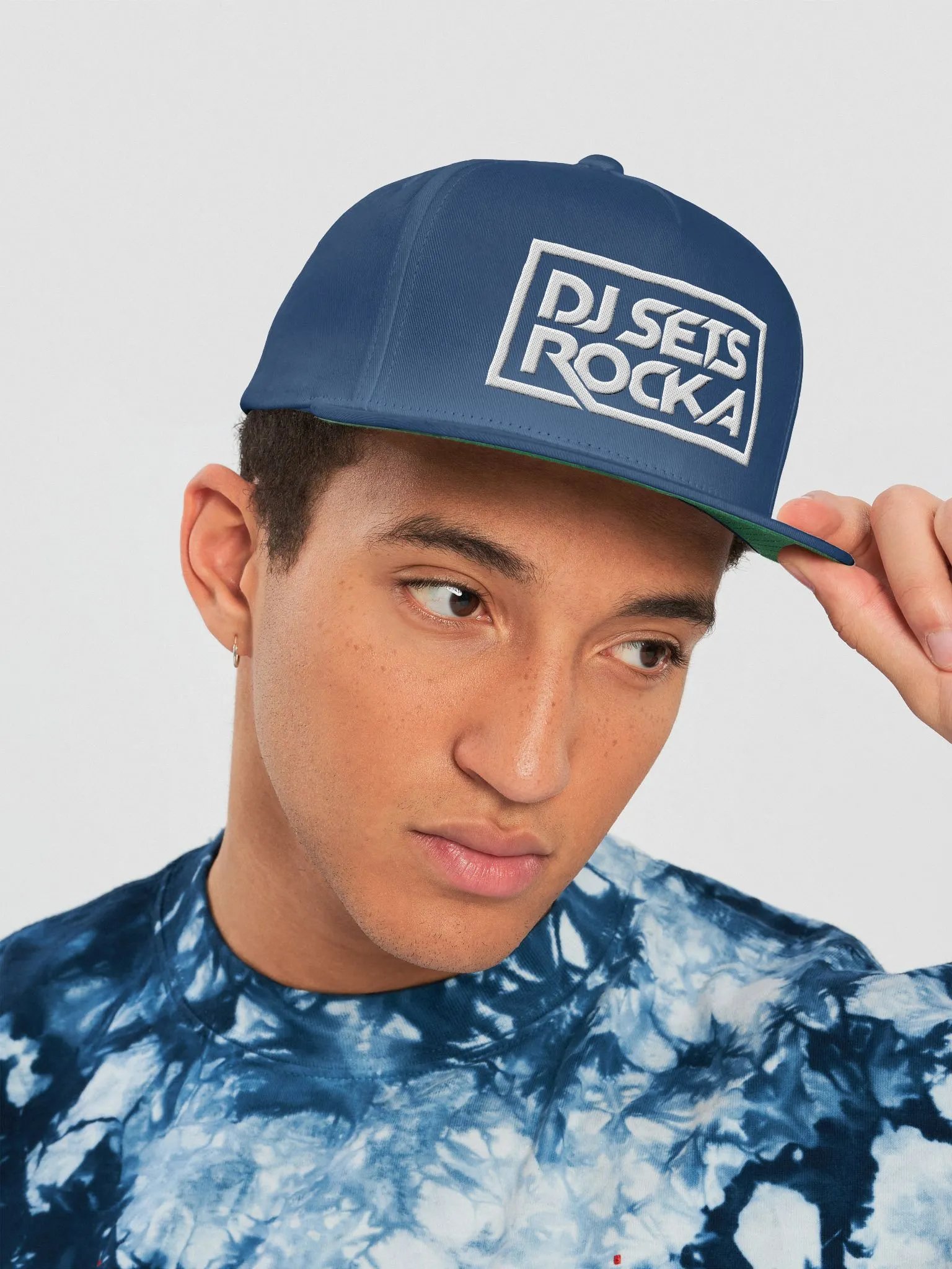 BLUE DJSETSROCKA HAT - KICK product image (5)