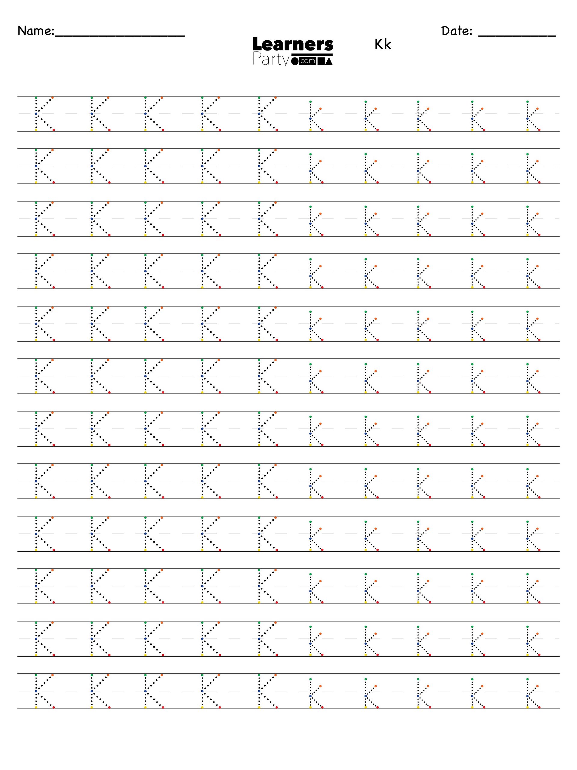 K/k - New Digital Product Progressive Letter Builder product image (3)