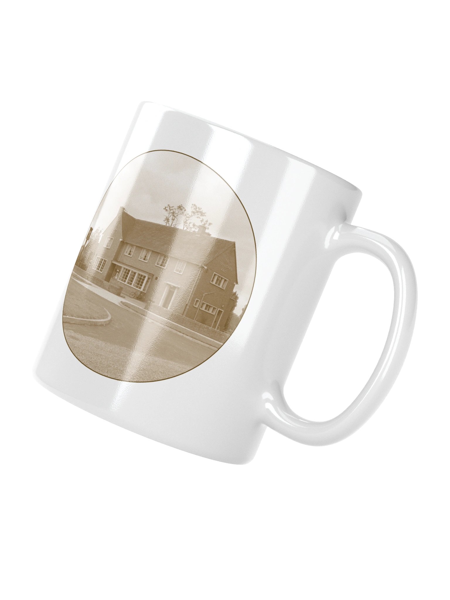 White Mug - Steeplechase product image (3)