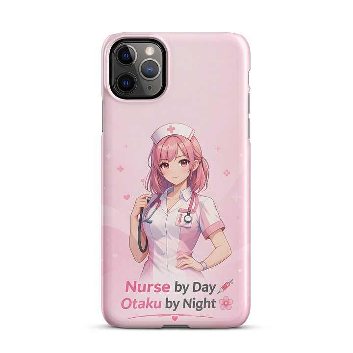 Nurse by Day, Otaku by Night – Anime Nurse iPhone Case 🌸 product image (59)