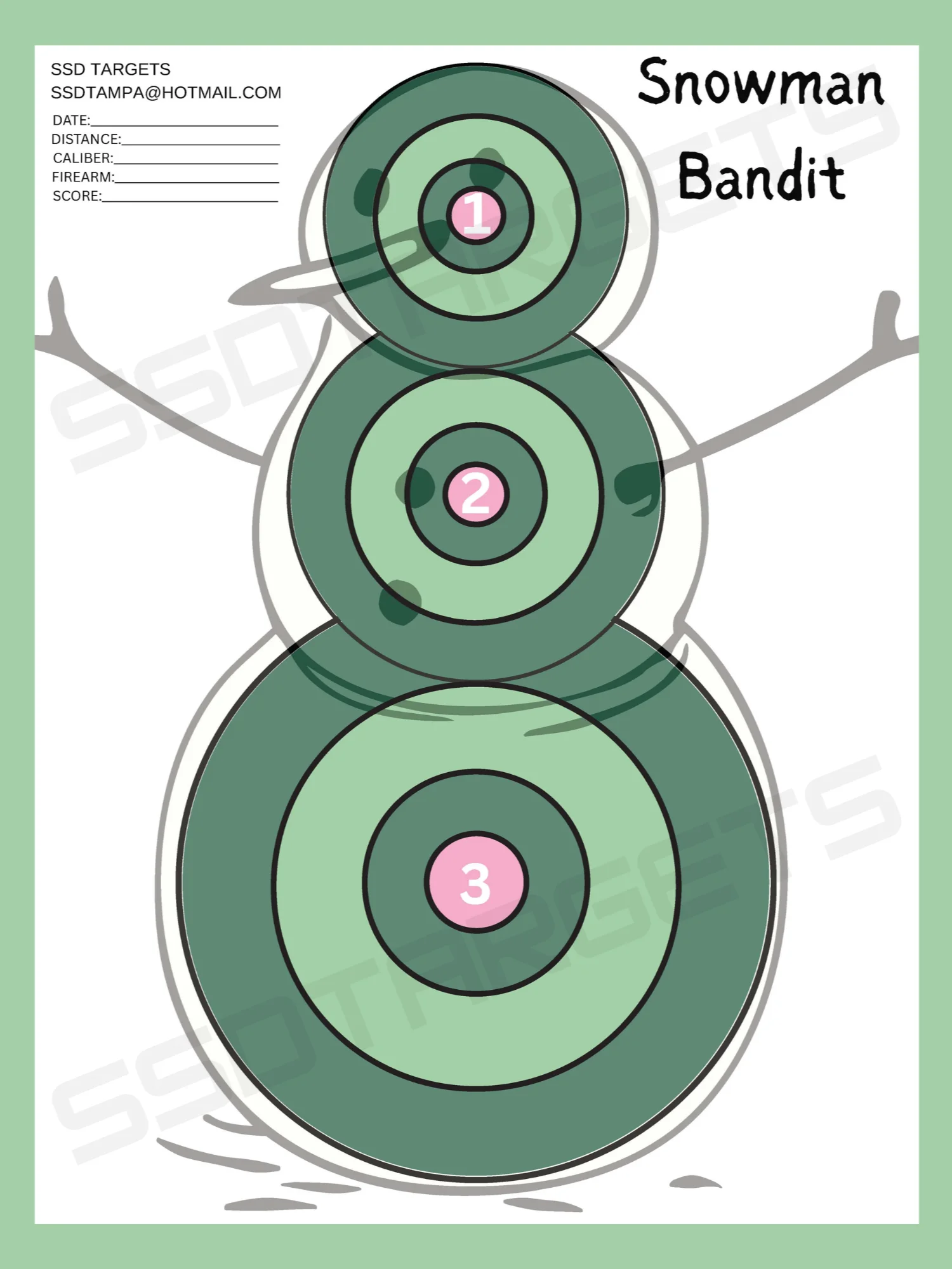 Winter Target Bundle (Printable Download) product image (9)