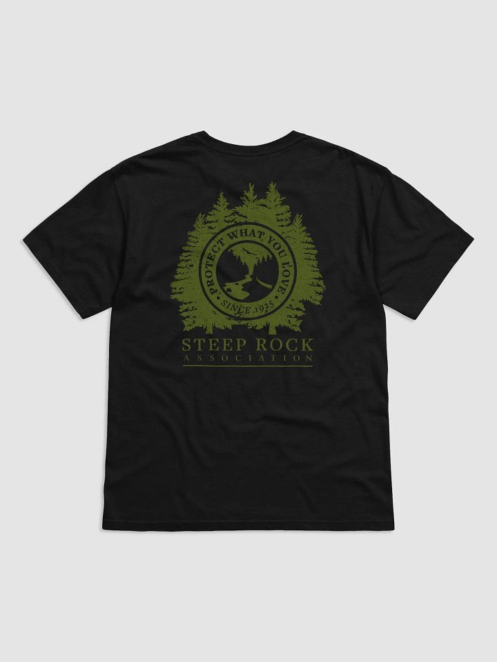 Steep Rock t-shirt (dark green logo) product image (4)