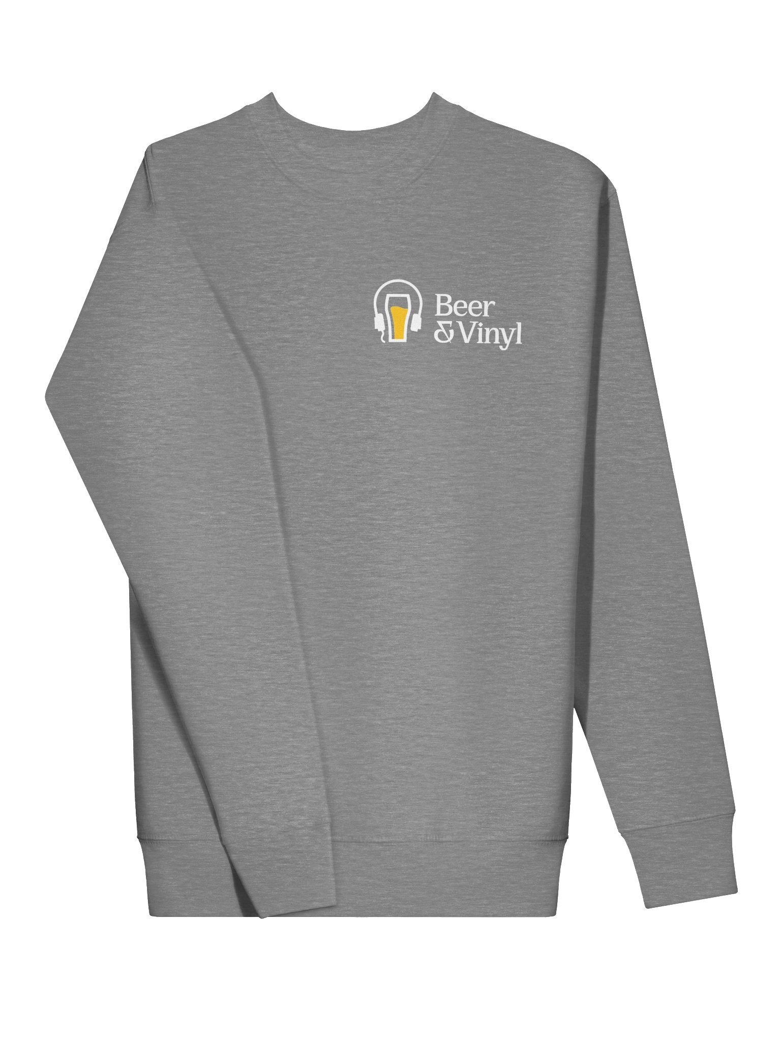 Beer & Vinyl Grey Sweater product image (3)