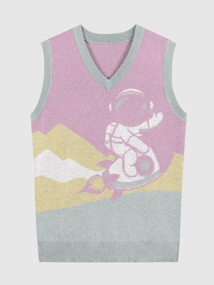 Spaceman Steve V-Neck product image (1)