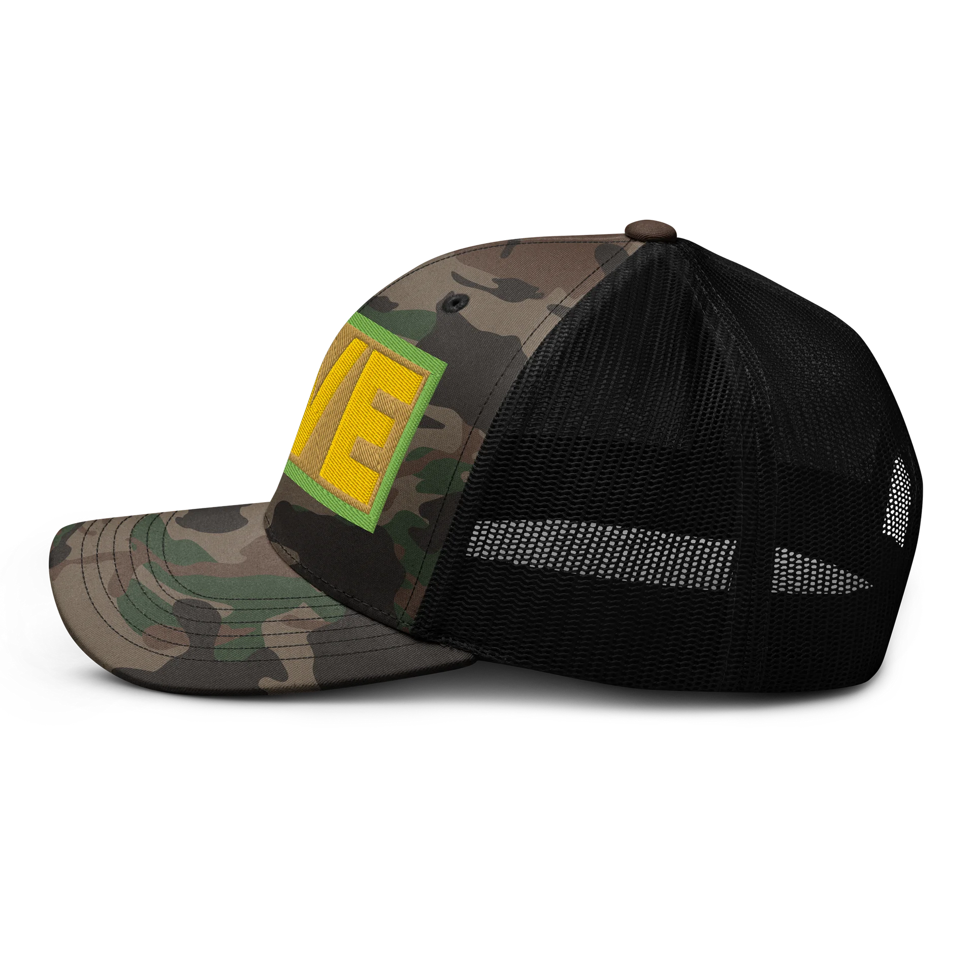 LIVE Action Camo Trucker Hat product image (5)