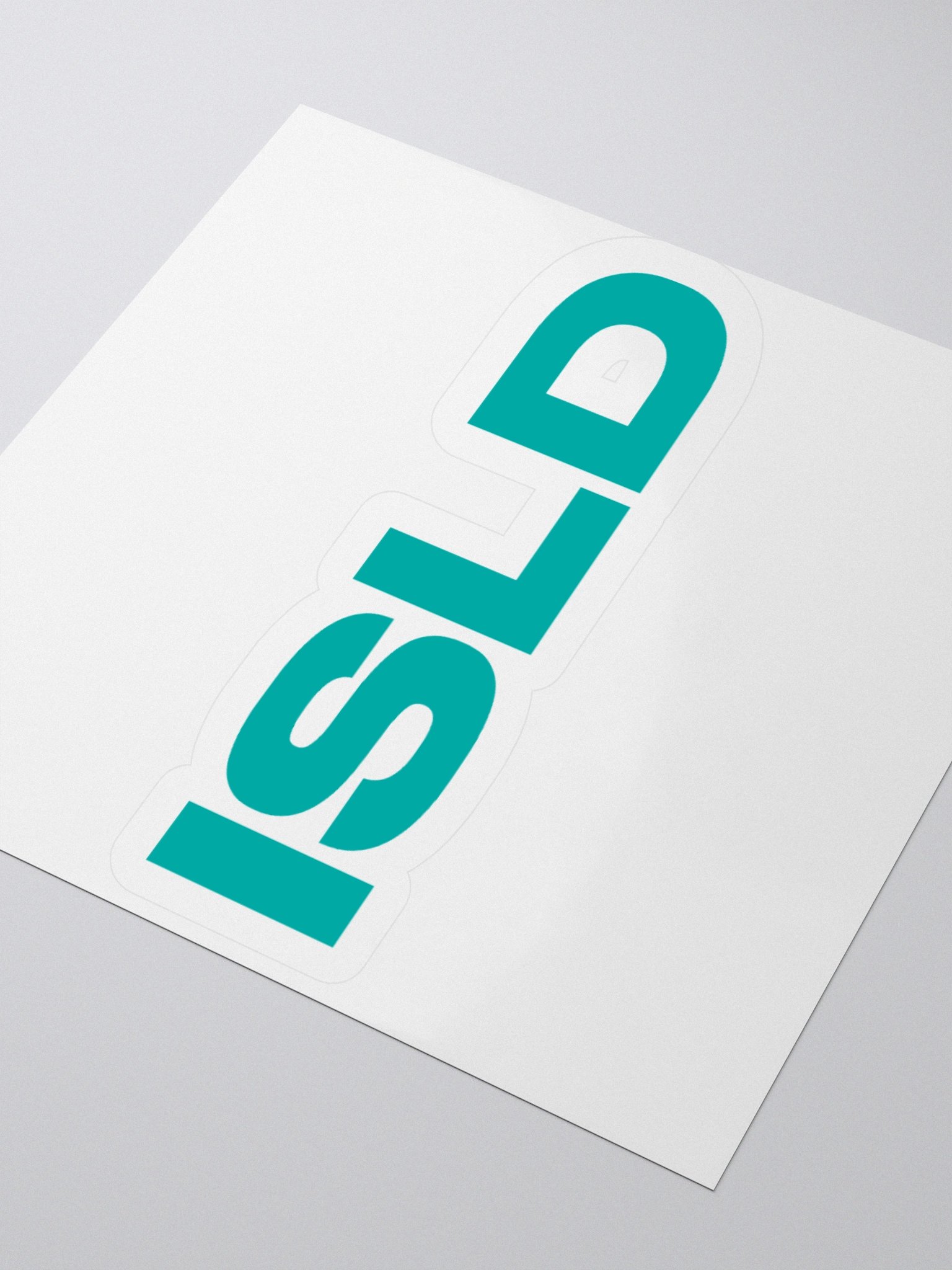ISLD Sticker (Teal) product image (9)
