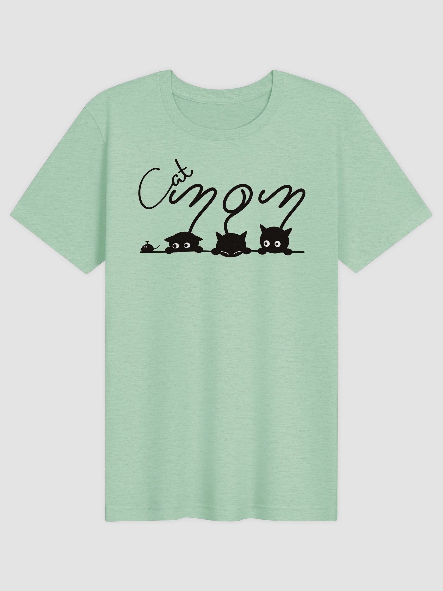 Cat Mom 1 - Unisex Adult Super Soft Lightweight T-shirt product image (4)