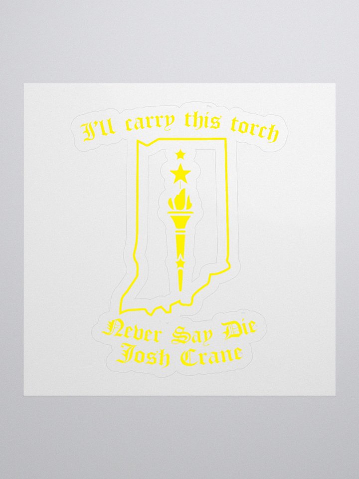 I'll Carry This Torch Sticker product image (1)