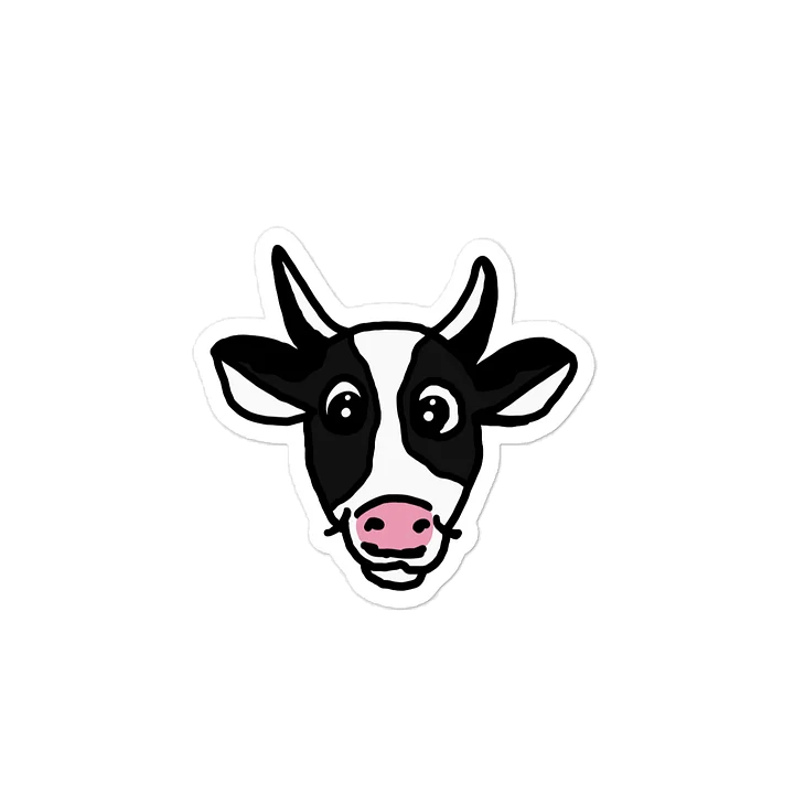Cute Cow Sticker product image (2)