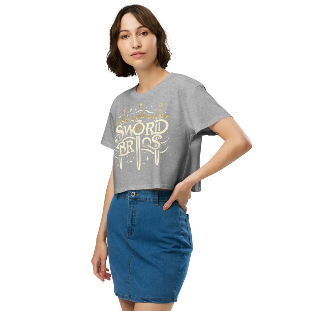 Sword Bros Crop Top product image (5)