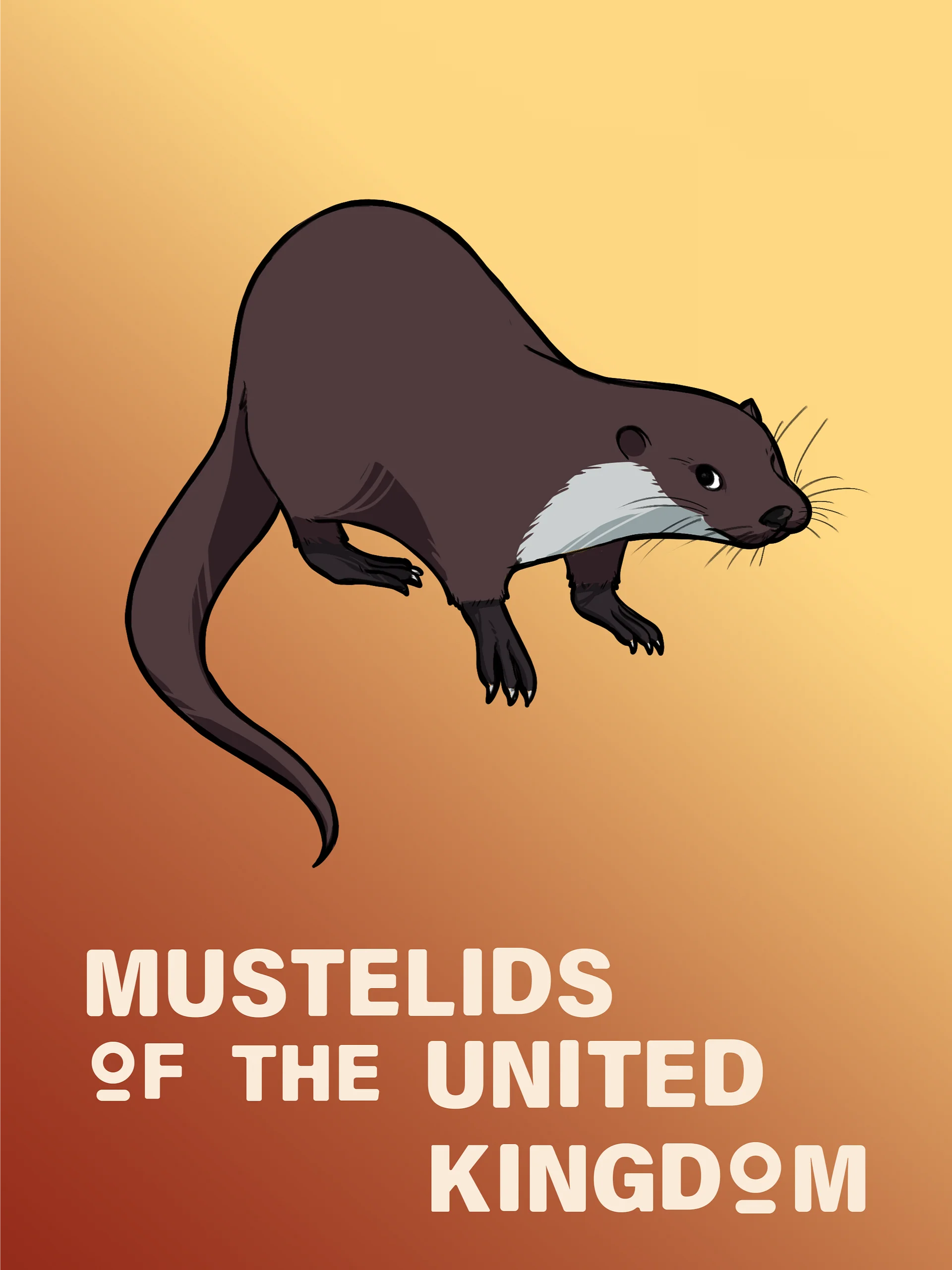 Mustelids of the UK - Illustrated Icon Pack product image (4)