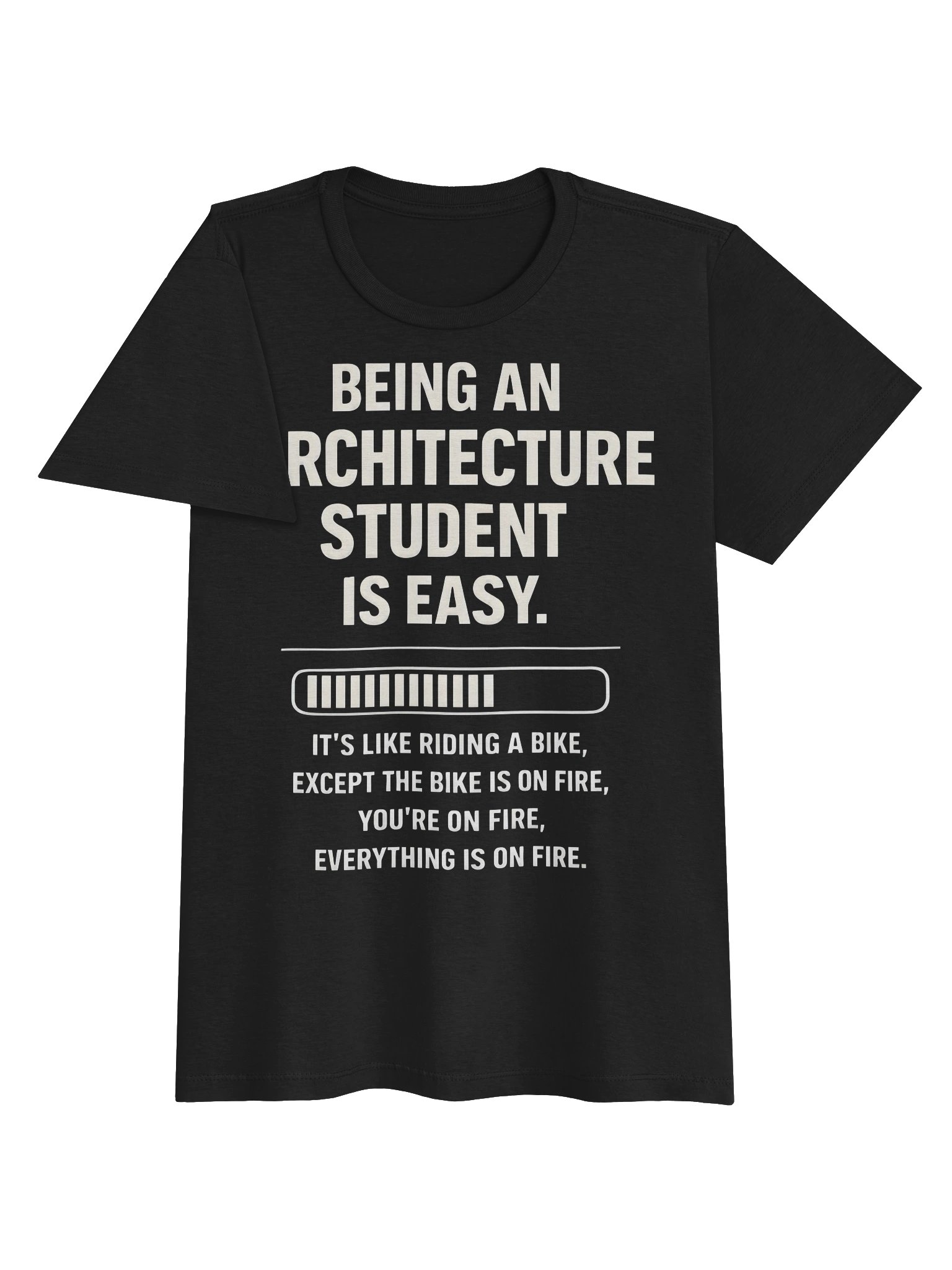 Architecture Student Is Easy Tee product image (7)