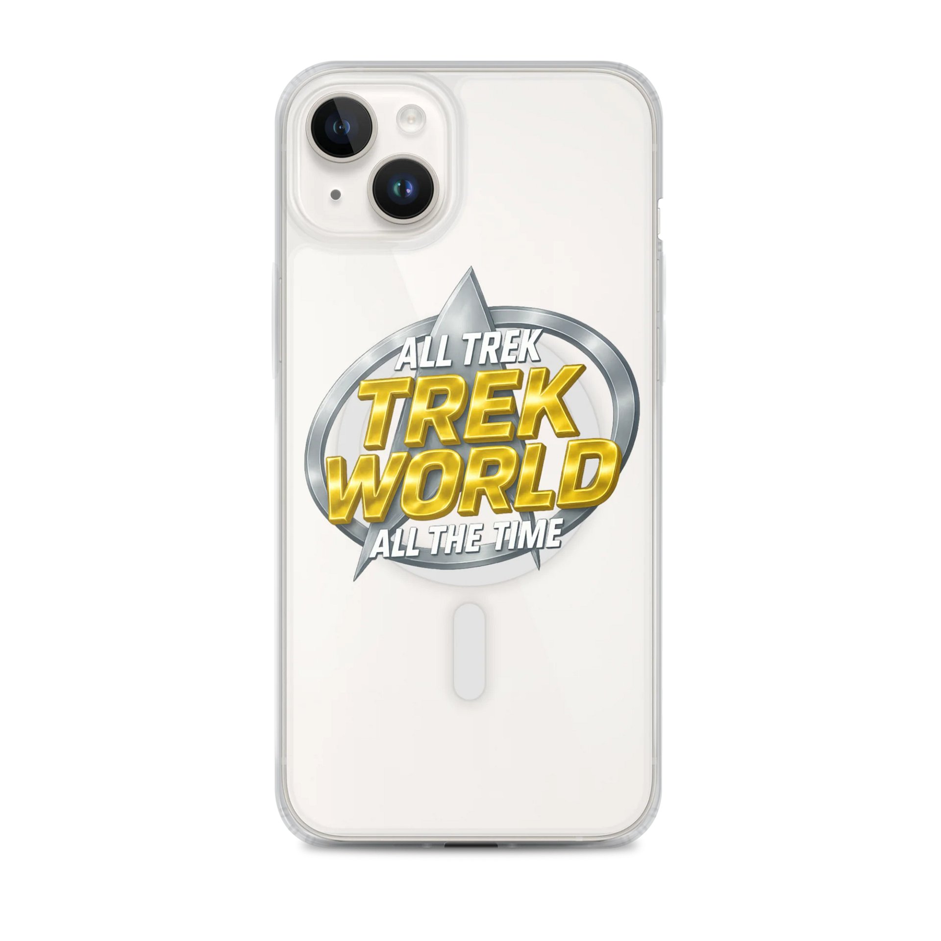 Trek World iPhone® MagSafe® Clear Case product image (1)
