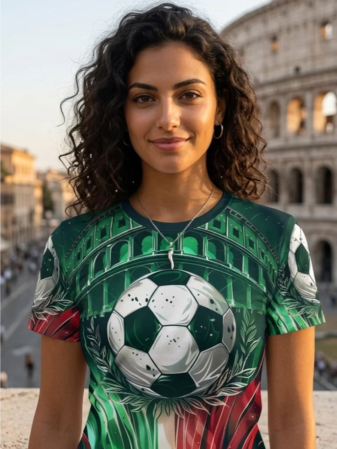 Italy Fantasy Football Womens T shirt product image (1)