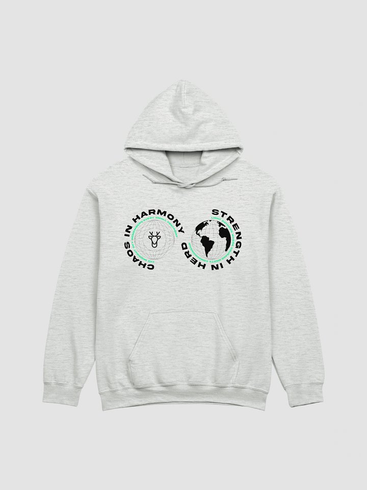 Neo-Bambi Unity Globe Dark Hoodie product image (1)