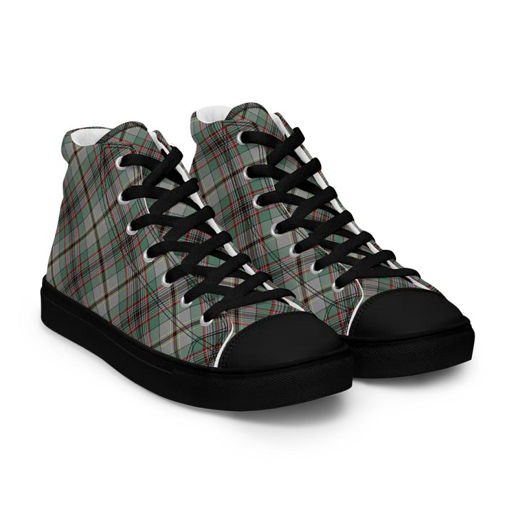 Craig Tartan Men's High Top Shoes product image (1)