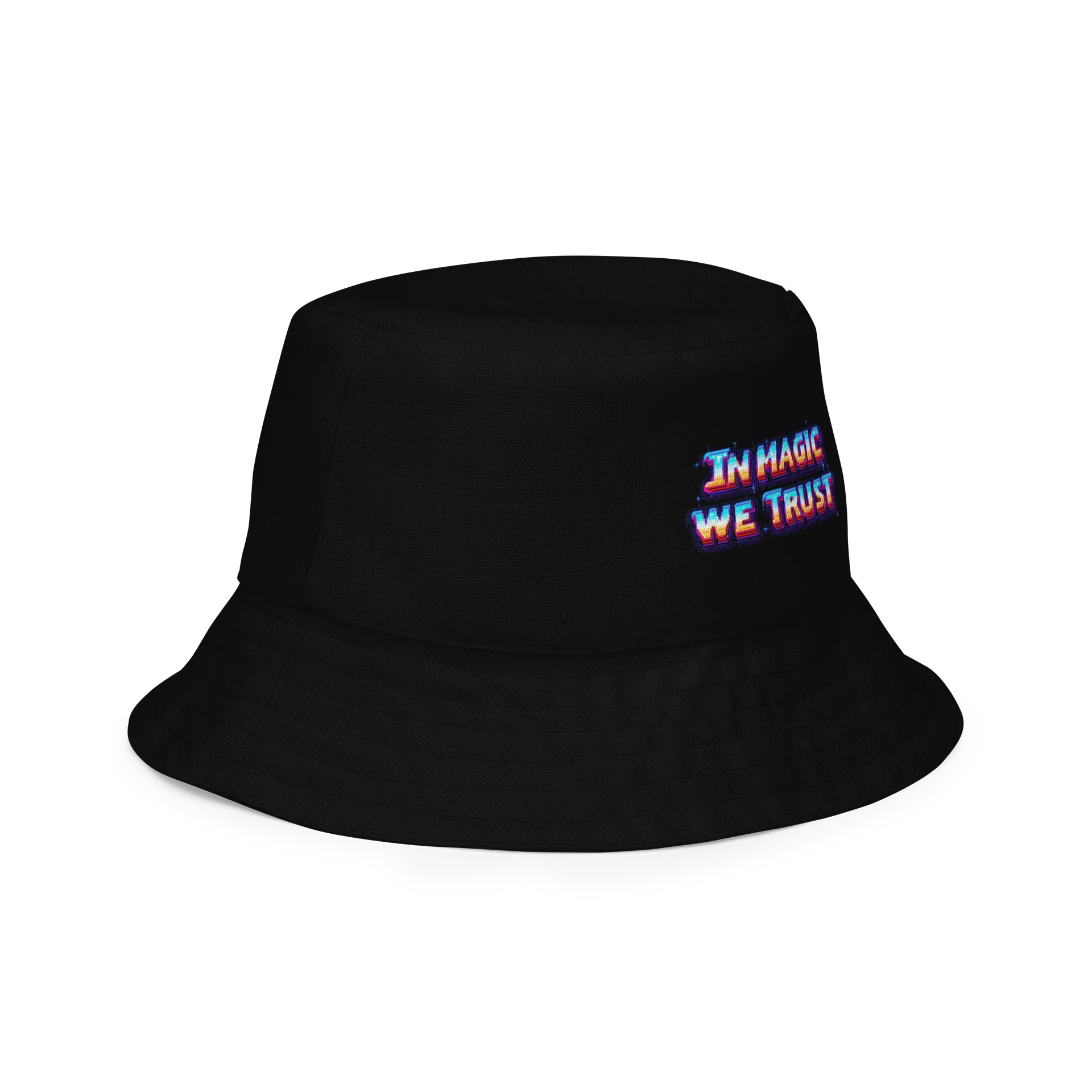 In Magic We Trust Reversible Bucket Hat product image (6)