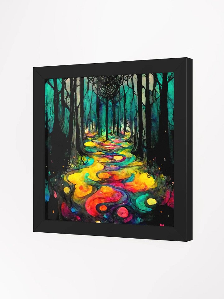 Vibrant Ayous Wood Framed Matte Poster product image (7)