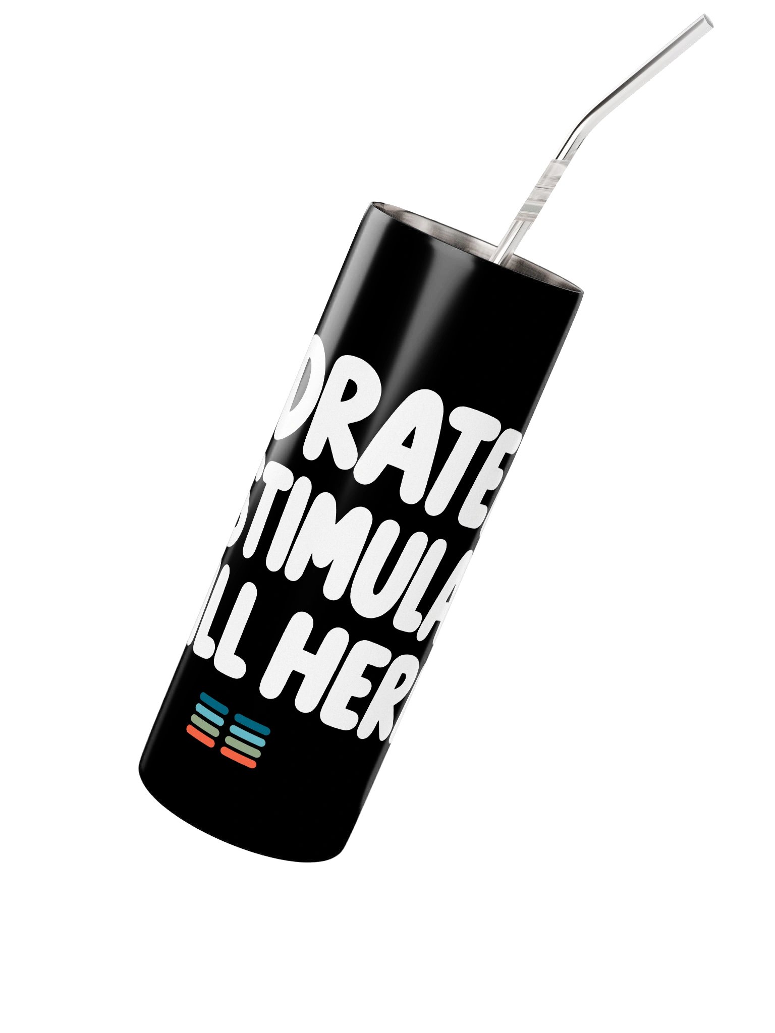 SEEN Tumbler | Hydrated. Overstimulated. Still Here . product image (2)